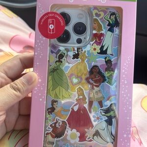 Disney Princess Phone Case - Pink and Multicolor